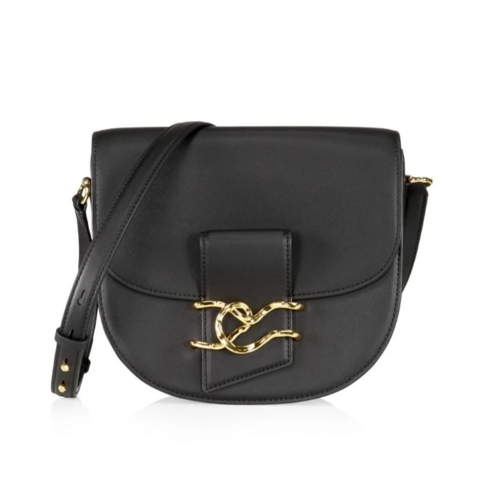 Alexis Bittar Twisted Saddle bag in black- BNWT